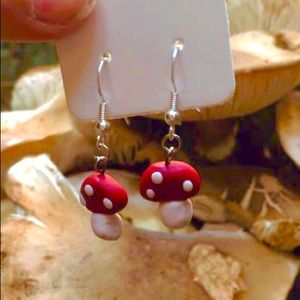 Mushroom earrings🍄🍂🍁